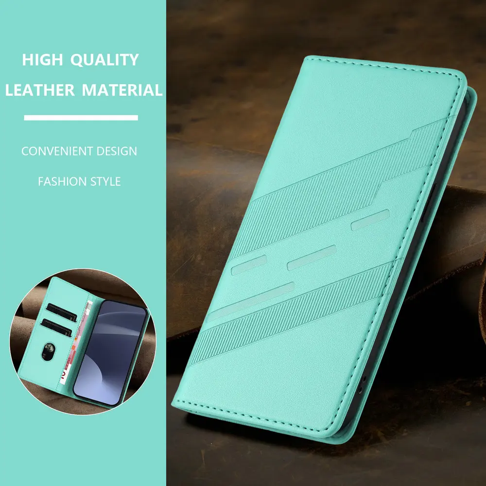 BetopNice Luxus-Hülle für Xiaomi Poco F7 X7 Pro X6 X5 X4 GT X3 NFC F8 Ultra F7 F6 F5 F3 M4 M5 M6 M7 M8 X8 Pro Max 7F 5G Magnet-Buchhülle 7