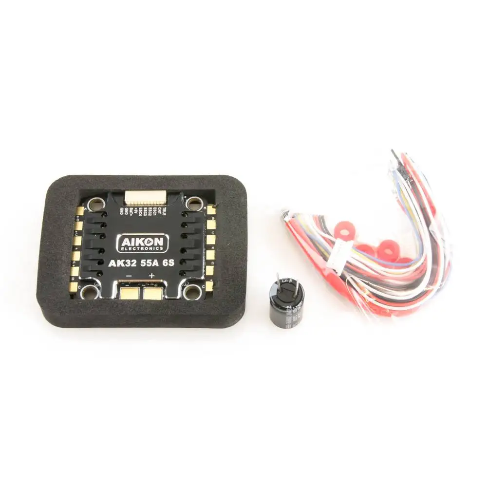 Aikon AK32 55A 3-6S BLHeli32 4-in-1 ESC for RC Helicopter Motor Speed Controller with Built-in BEC Support
