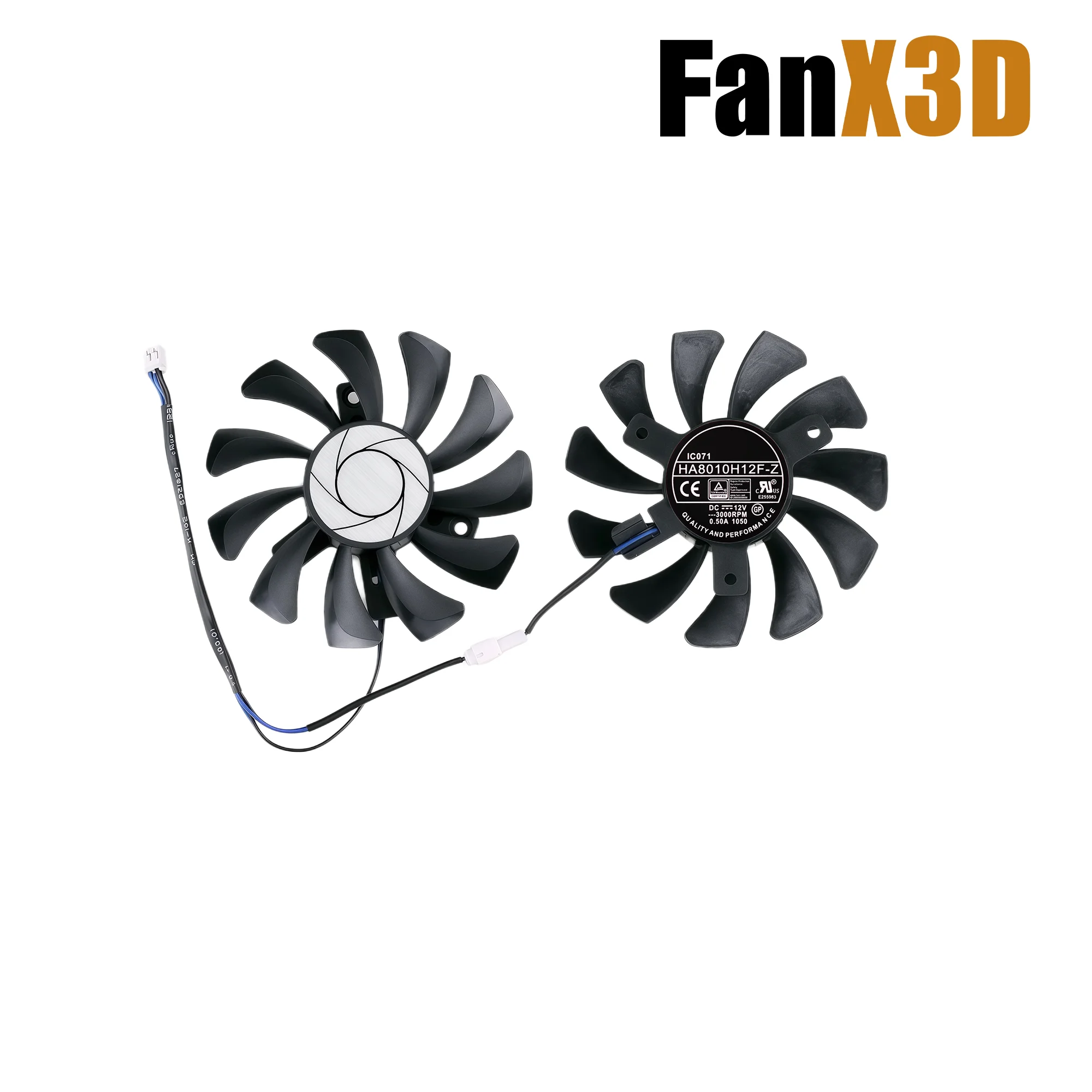 75MM Cooling Fan Application Scenarios For MSI GTX 1050 2GT OC 1050 Ti 4GT Graphics Video Card HA8010H12F-Z