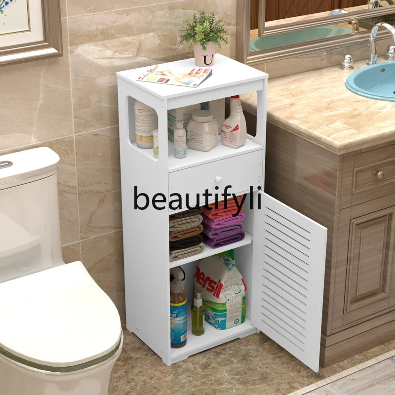 Toilet Shelf Floor-to-ceiling multi-layer bathroom Washstand side locker Toilet Bathroom side cabinet Storage cabinet