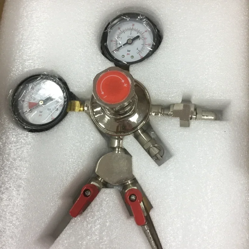 

Manufacturer wholesale Pressure Gauge Two-Way Barometer Craft Beer Decrement Gauge Commercial Household Draught Beer Machine