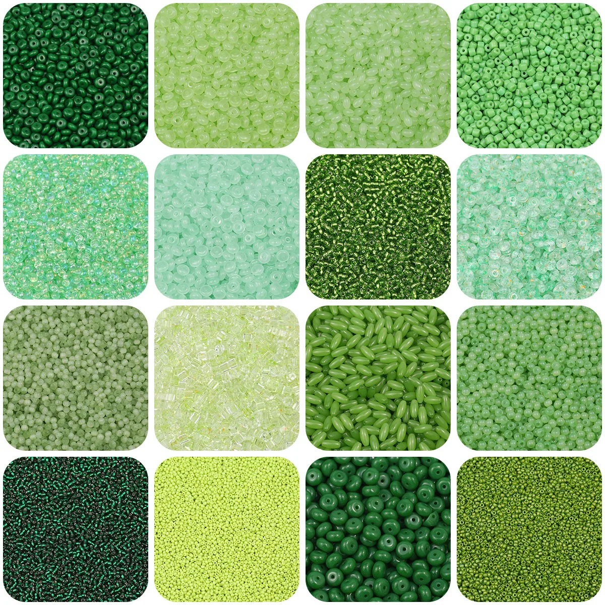 2-6mm muticolor Charm Czech Glass Seed Beads Loose Spacer Beads for DIY Necklace Earrings Rings Jewelry Making Supplies
