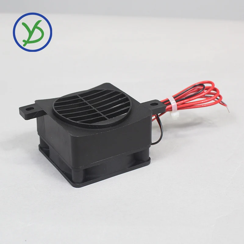 24V 80W Insulation Ceramic Thermistor Fan Heater Thermostat Heater Fan Heat Blower For Incubator Ptc Heating Element