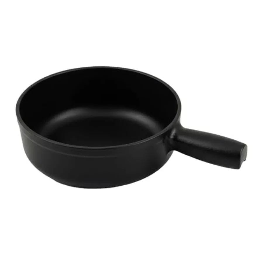 Olla de Repuesto para Fondue de Queso de Hierro Fundido Lugano, 1.4 QT/ 1.3 L, Compatible con Juegos de Fondue Lugano, Ideal para Derretir Queso y Chocolate
