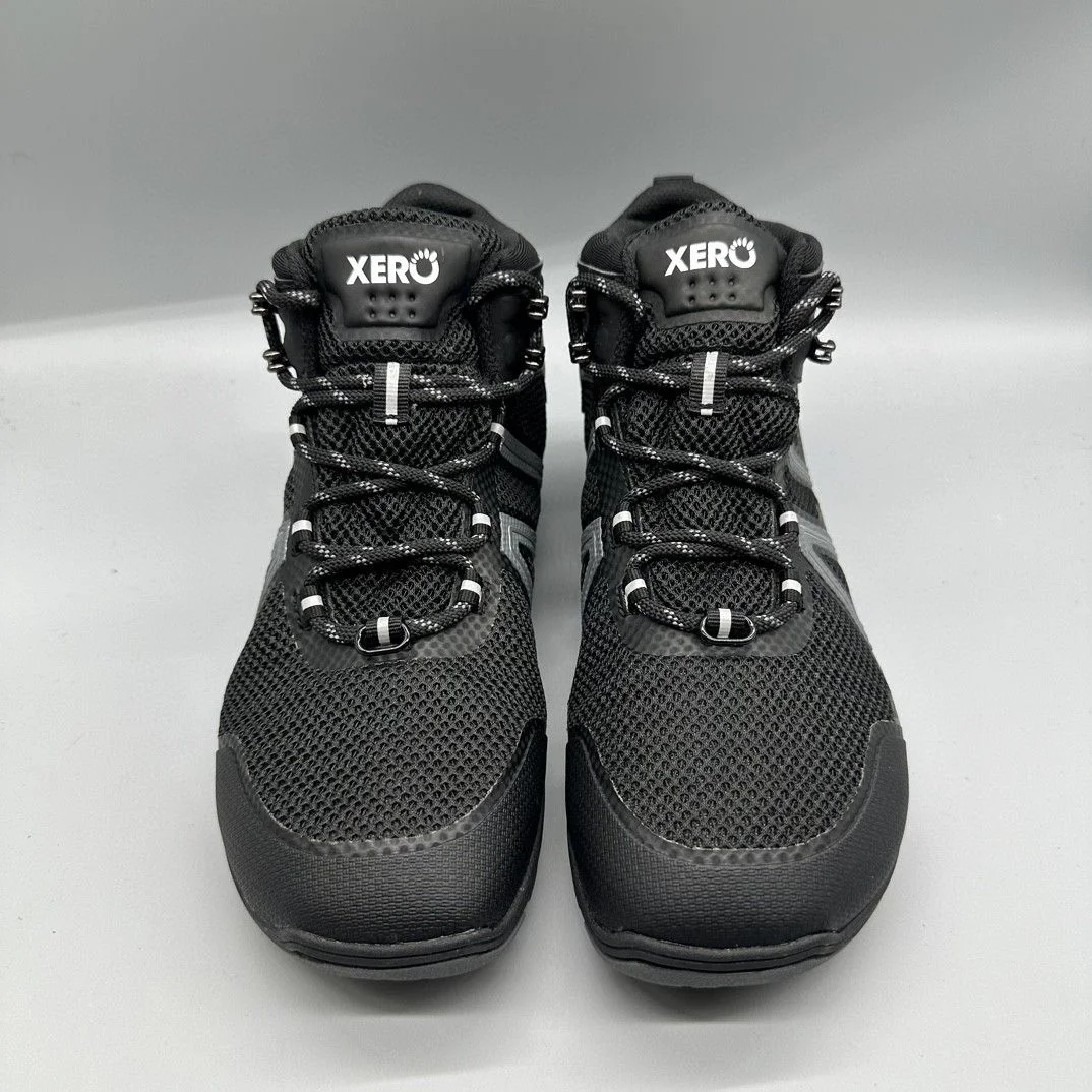 Men's High-Top Retro Leather Low-Heel Comfortable Casual Hiking Shoes Sizes 38-47