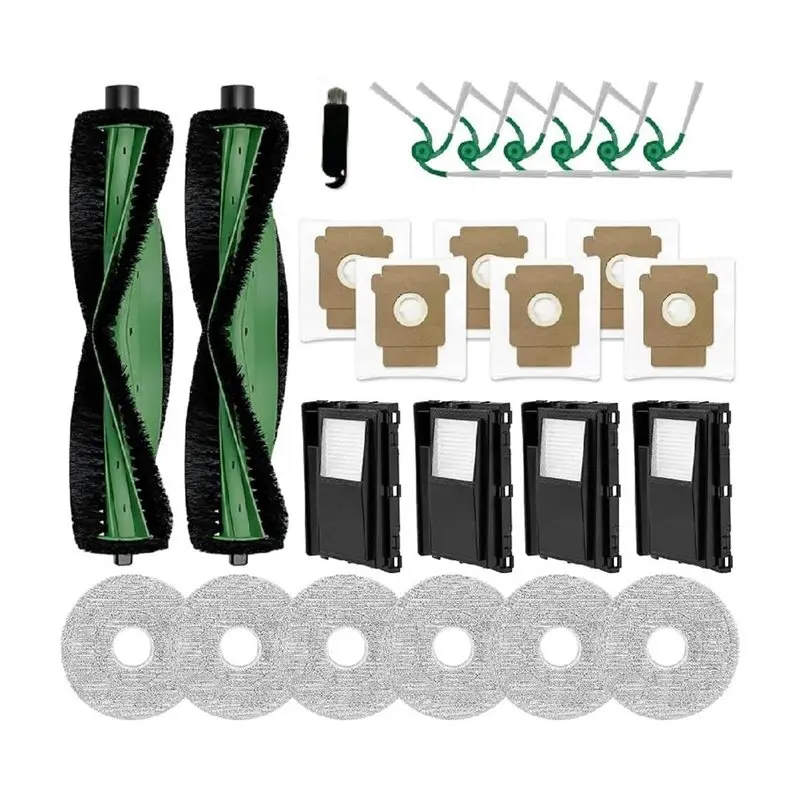 SQPP-For Irobot Roomba 415X/Plus 415/Plus 576/Plus 516 Combo/Plus 515 Combo/Plus 575 Combo- 26Pcs Accessories Kit Included