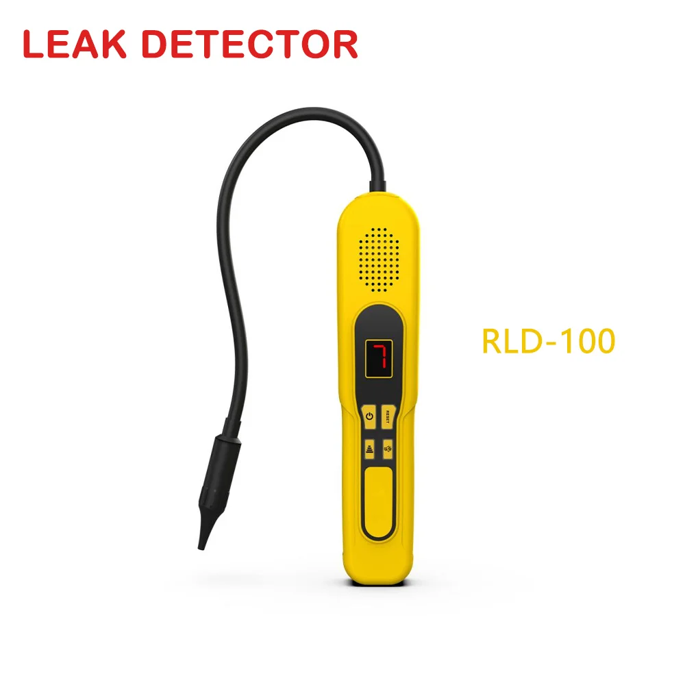RLD-100/200/300 detector de vazamento de gás portátil metano gás natural propano lpg testador de gás combustível sniffer com display lcd