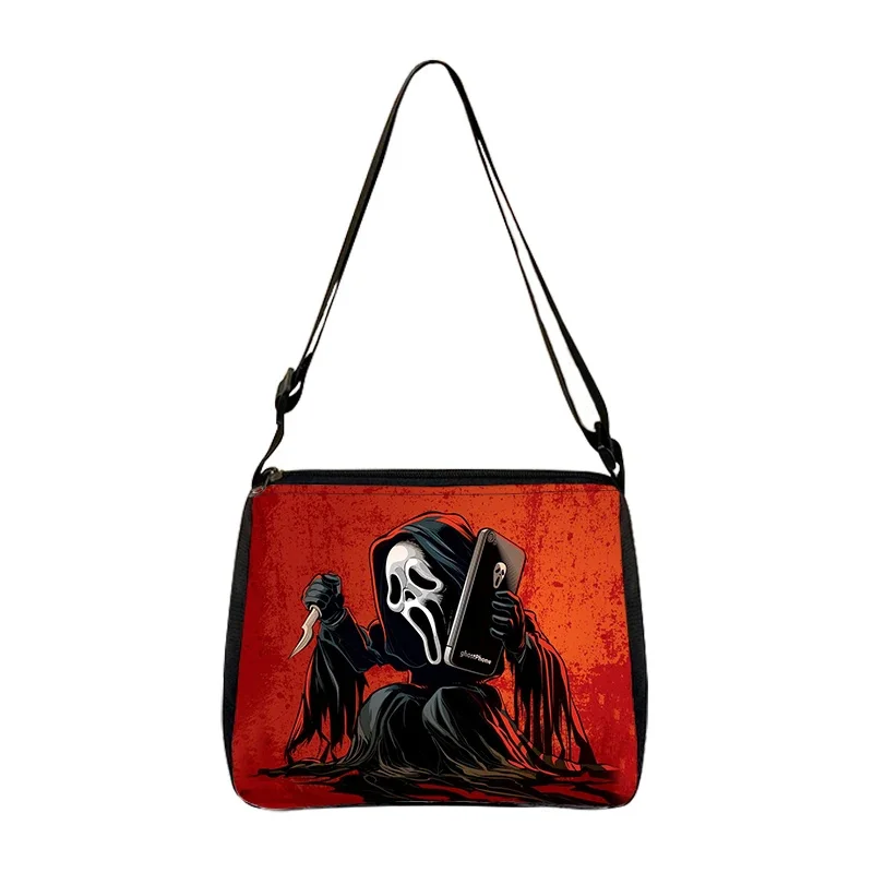 Horror Movie Character Handbag Jason / Michael Myers / Freddy Krueger / Chuck Underarm Bags Women Tote Bag Fashion Shoulder Bags