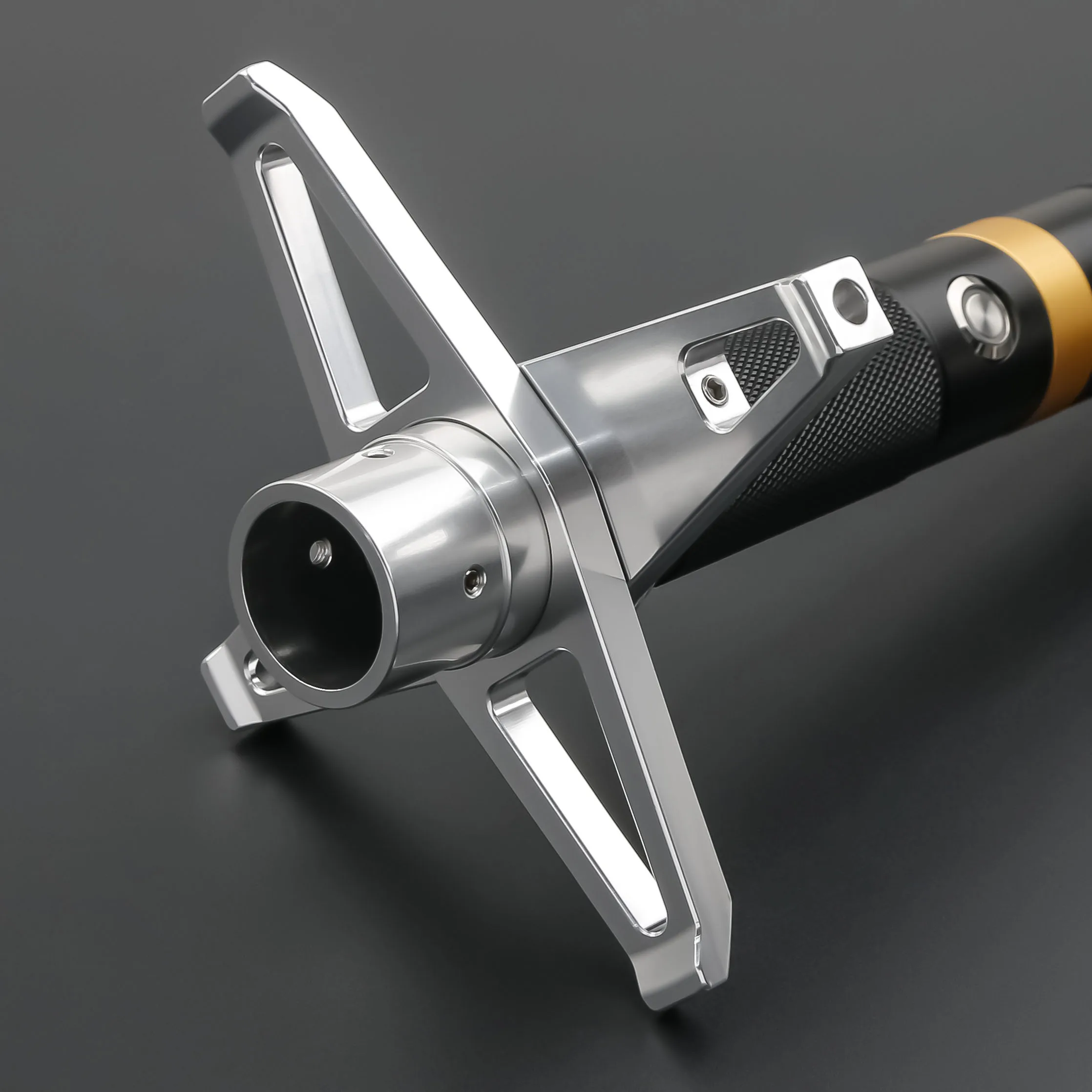 

TXQSABER Designed Lightsaber Warrior SD RGB Neo Pixel Metal Hilt Lightsword FOC Blaster Smooth Swing Laser Sword Toys for Adult