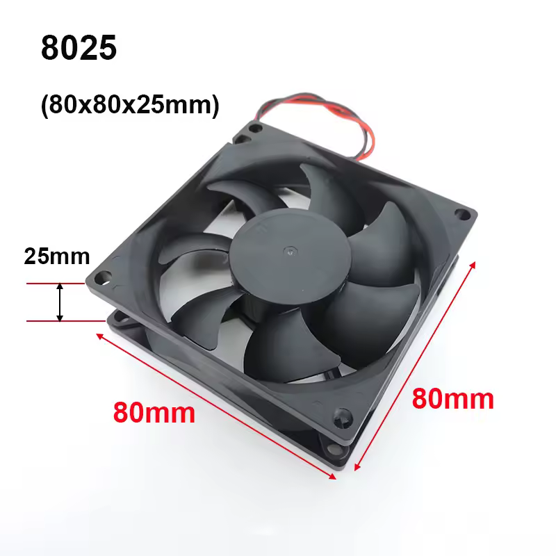 4010 12025 8010 30mm dc 5V 12V 24V Cooling Fan Brushless Motor Case Quiet 40MM 50MM 60MM 70MM 80MM 90MM 120MM for 3D print 2PIN - Image 20