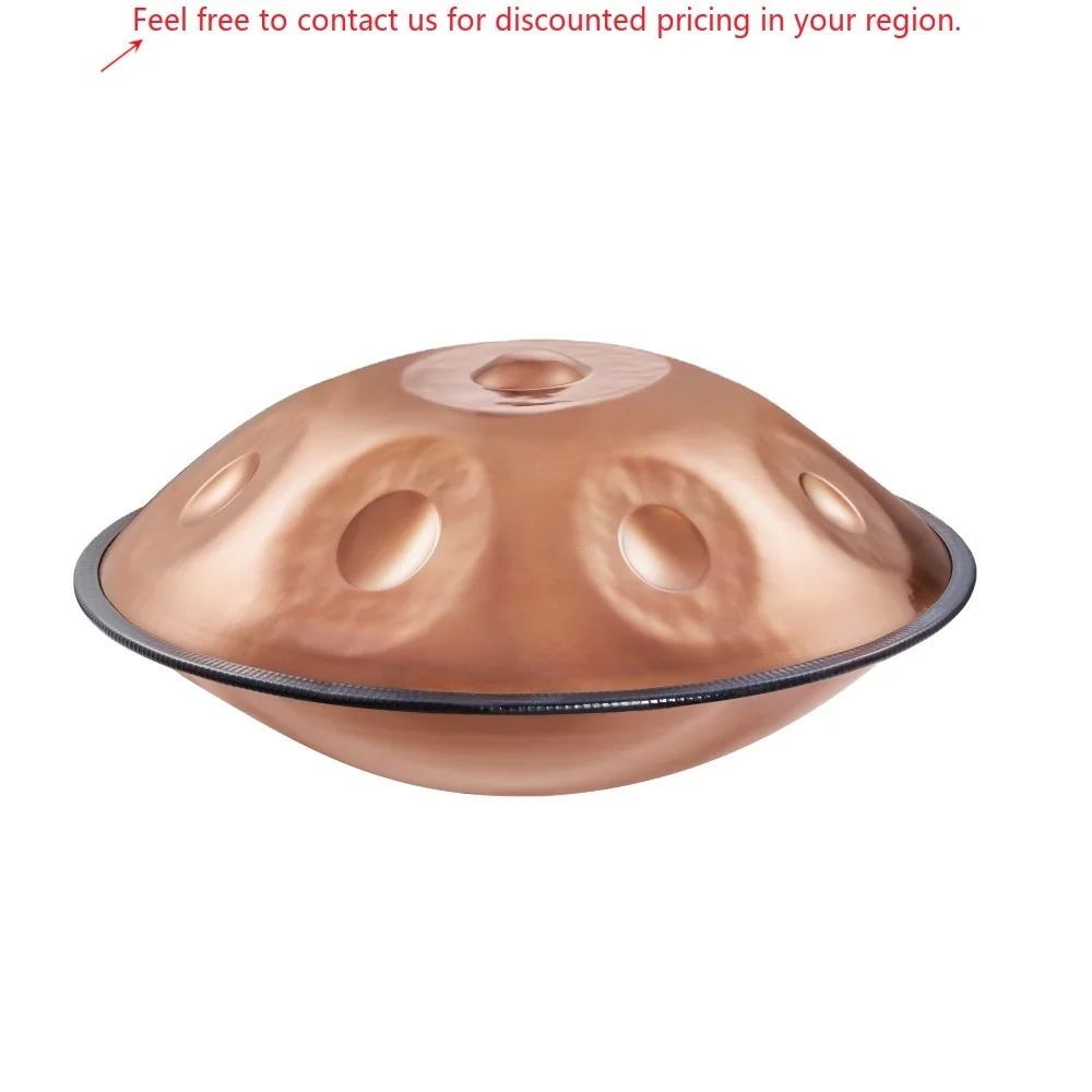 

Handcrafted Handpan D Kurd D Amara 9-17 Notes Raysen Steel 22 Inch 440hz 432 Hz Handpan Drum