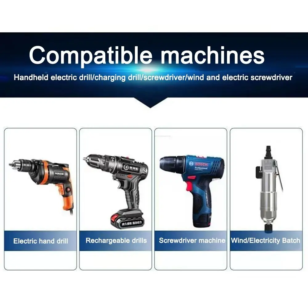 

65/100mm Cross Bit Non-slip Anti-rust Cross Screwdriver Bit Magnetic S2 High Hardness Hand Drill Bit