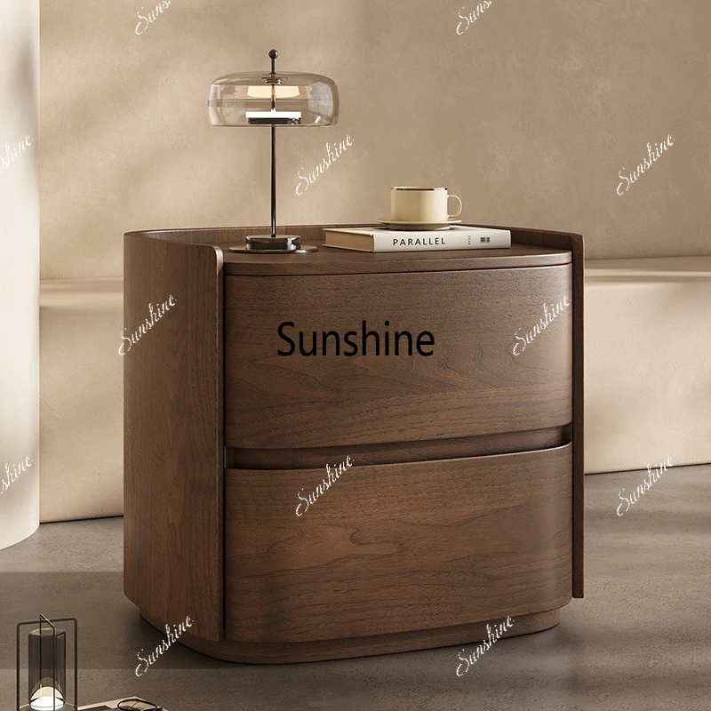 

Modern Minimalist Night Table Trendy Italian Display Elegant Bedside Tables Drawers Storage Mesitas De Noche Bedroom Furniture