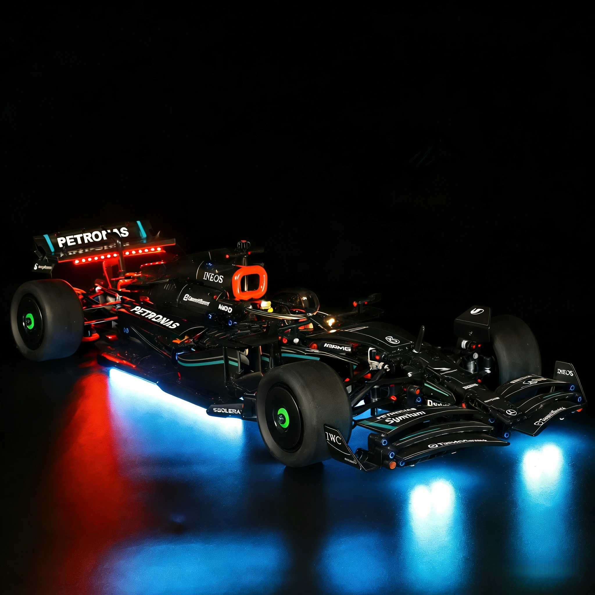 LED Lighting For LEGO 42171 Mercedes-AMG F1 W14 E DIY Decorative Lamp With Battery Box Not Include Lego Building Blocks view 2