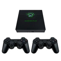 V6 Retro Game Box 2.4G Wireless Game TV Box PS1 Family 4K HD Portable Video Game Console Support Multiplayer 10000 Game