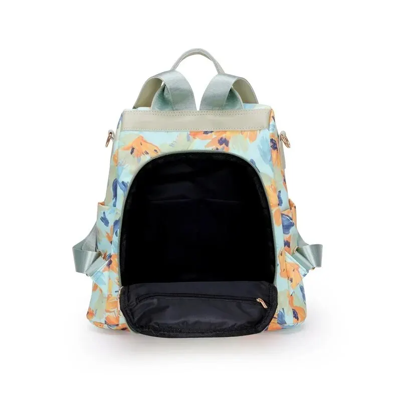 Printed Backpack With A Stylish Texture Large Capacity And Lightweight Commuting Backpack