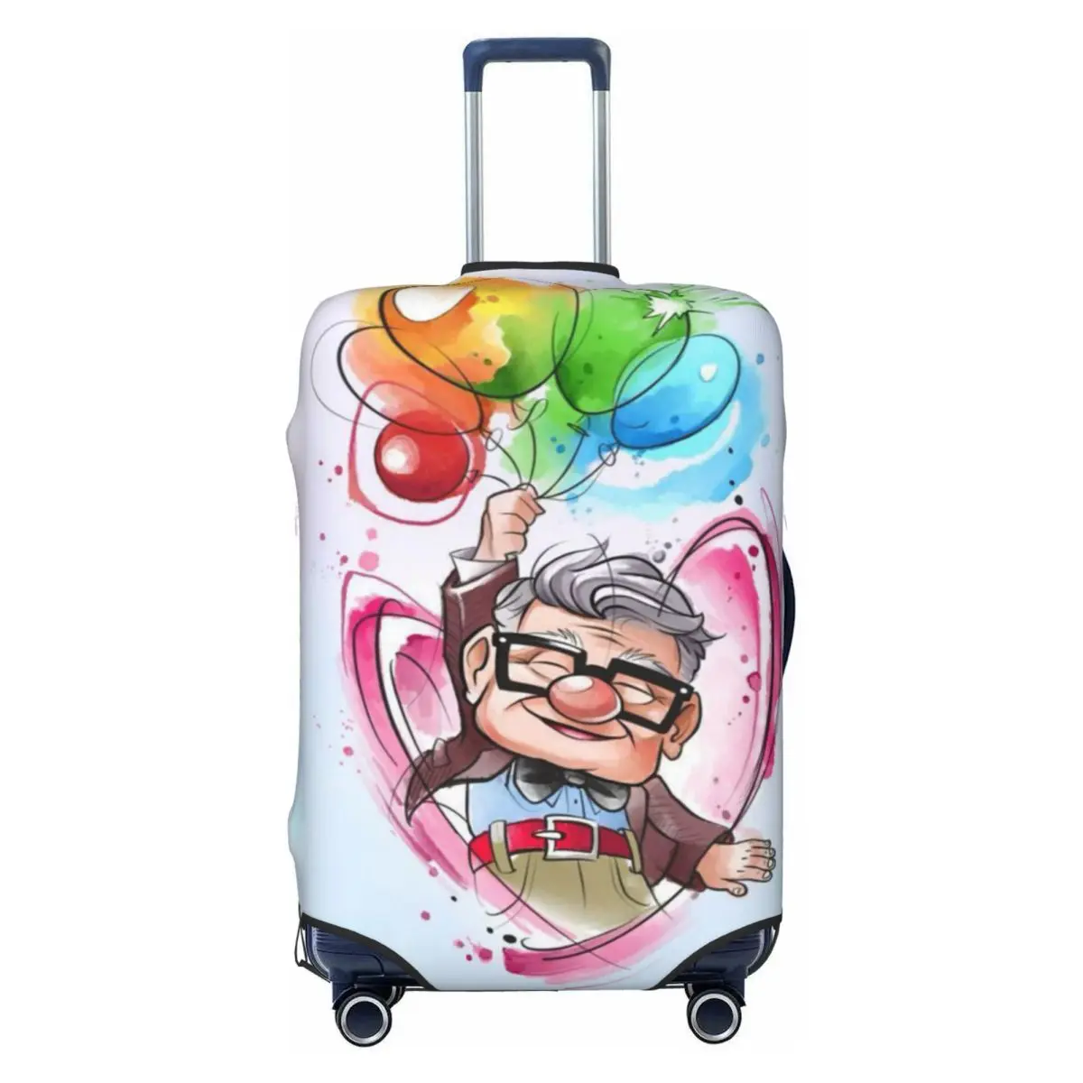 

Custom UP Luggage Cover Elastic Travel Suitcase Protective Covers Fits 18-32 Inch