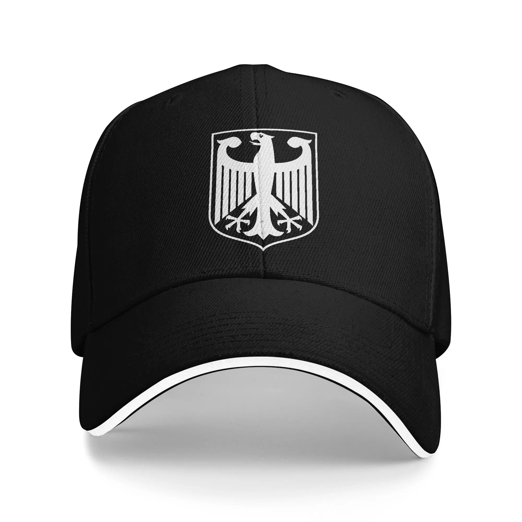 Gorra de béisbol con bandera alemana, gorras informales de Hip Hop, gorra Snapback de verano para parejas, mujeres, Kpop Rock