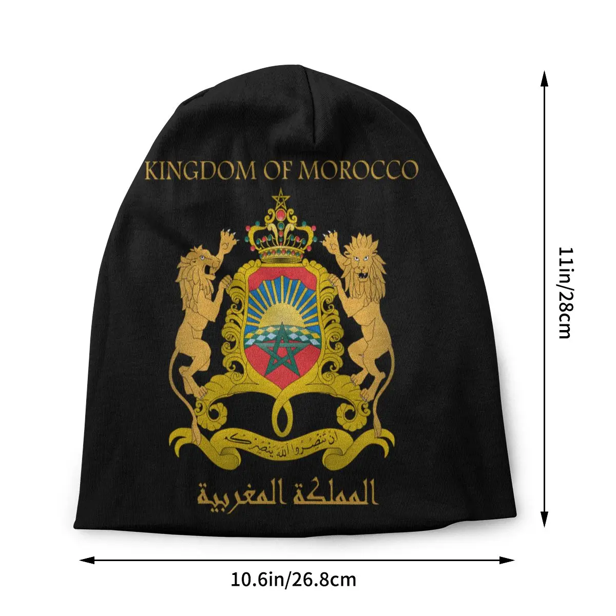 Maroc Kingdom-Bonnet Fin Délavé pour Homme et Femme, Chapeau de Cyclisme Décontracté, Protection