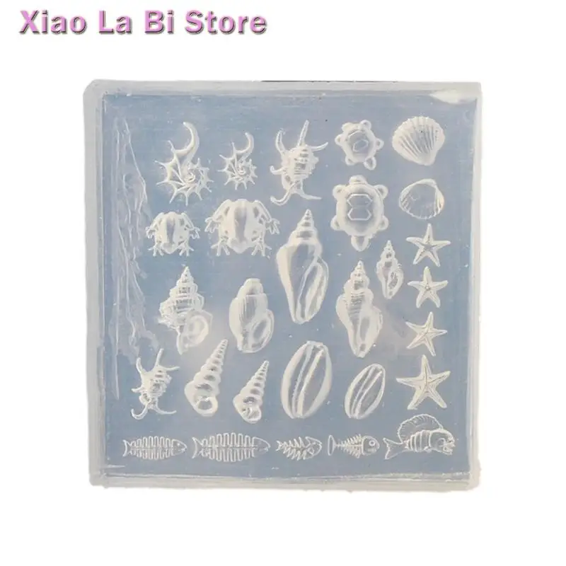 

XXFD Silicone Art Mold Accessory Mold Decorative Mold Sea Theme Silicone Texture Perfect for Various Types