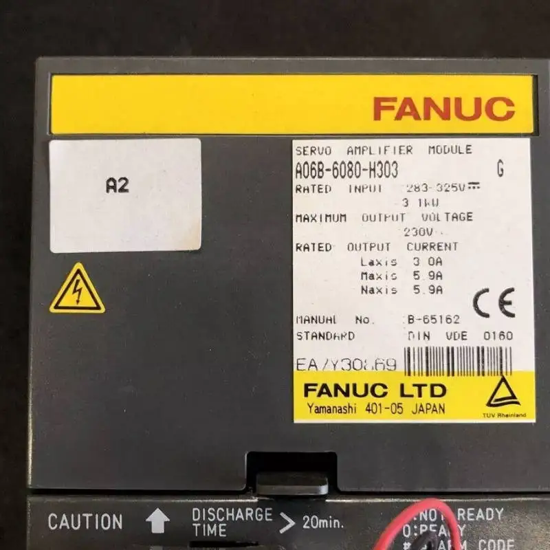 A06B-6080-H303 New Fanuc Servo Driver IN STOCK Fast ship