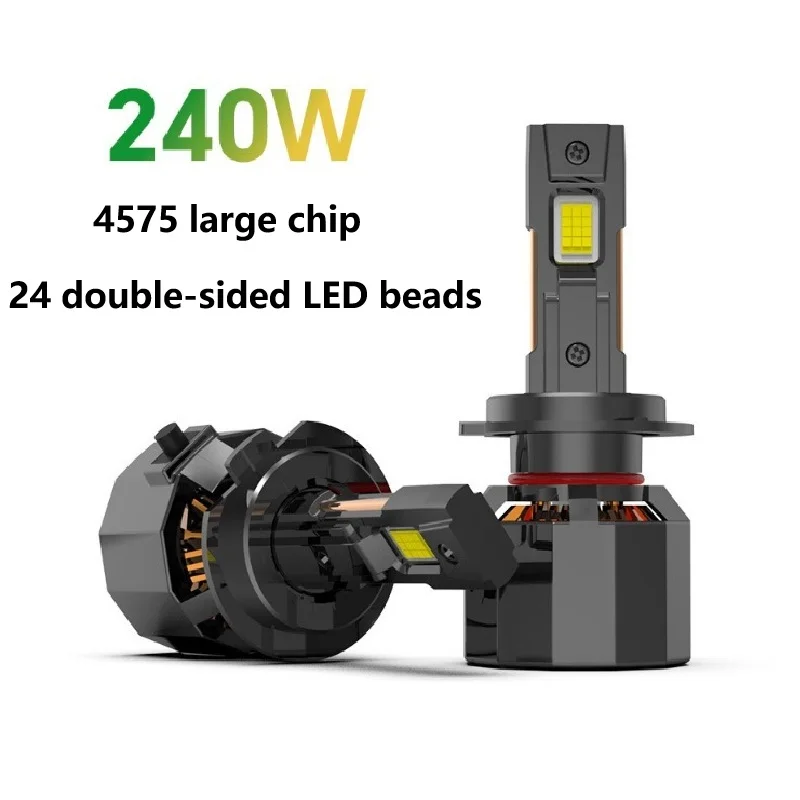 

H7 H4 Led Lamp Double Copper Tube 6500K Led Lights For Car H1 H11 HB3 9005 HB4 9006 Led Headlight Bulb