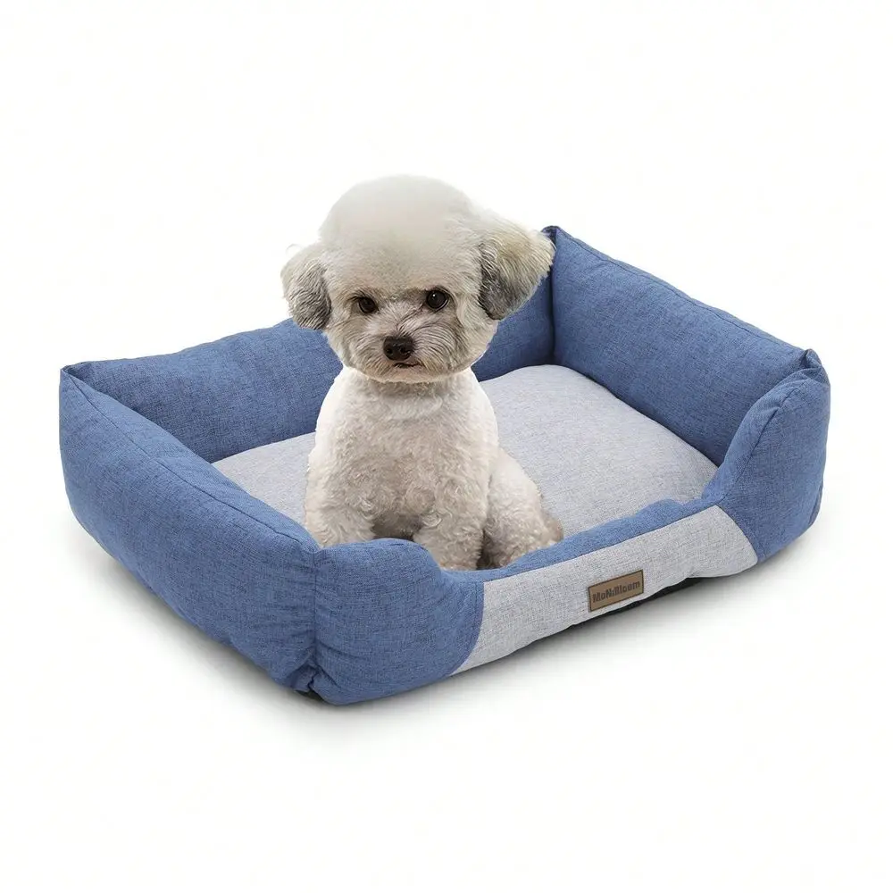 

Dog Supplies Pet Furniture And Beds Dog Bed X21 X7 Dog Beds For Medium Small Dogs MachineWashable LinenLike Fabric Pet Beds Warm