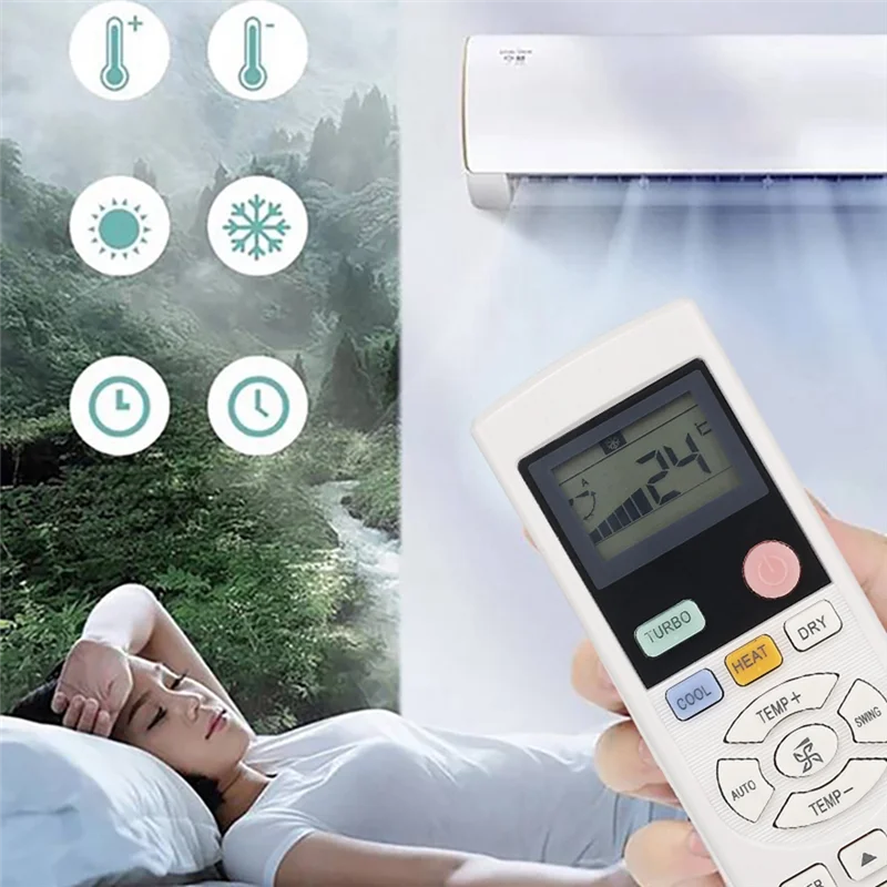 ABMF-YR-HD06 Haier YL-HD04 YR-HD01 YR-HD06 YL-HD02 에어컨 용 리모콘 액세서리 부품 0010401511G