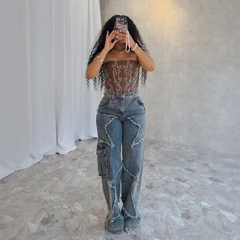 Torn Denim Women's …
