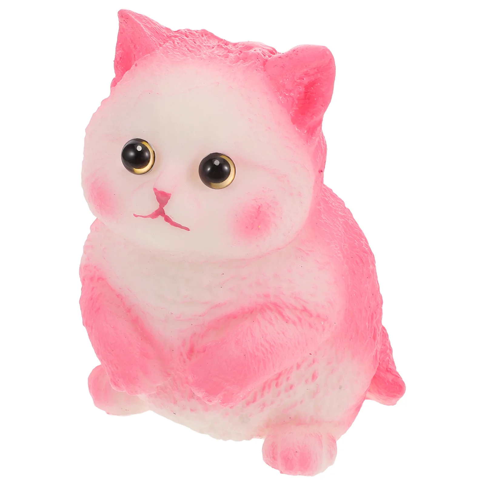 محاكاة القط ضغط تململ تصميم واقعي لمسة ناعمة لتخفيف التوتر للأطفال البالغين في المنزل والمكتب والسفر والحفلات #5