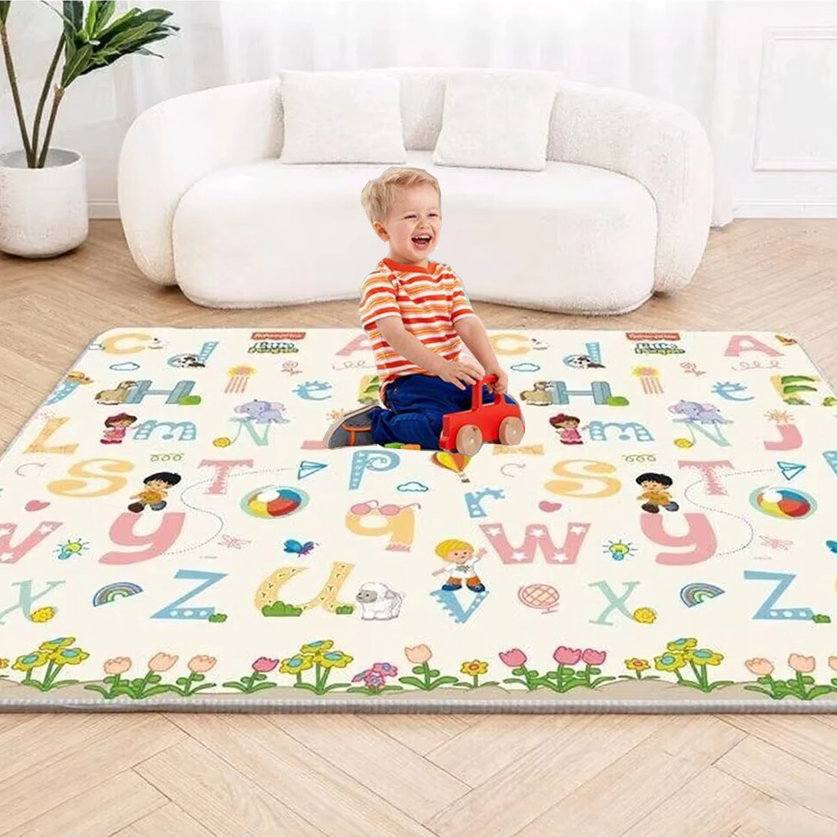 

Thicken 1/0.5cm Baby Play Mat Educational Children's Carpets in The Nursery Climbing Pad Kids Rug Activitys Games Non-Toxic Toys