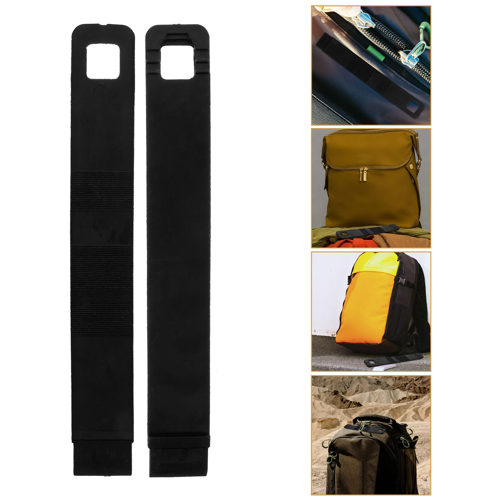 2Pcs Tactical Vest Accessory Package Adjustable Bag Fixed Strap Outdoor Backpack Carrying Tool