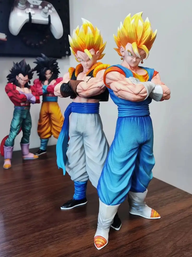

Dragon Ball Z Gogeta Vegito 30cm Articulated Action Figure Fully Painted Resin Collectible Statue Posable Anime Model Boys Gift