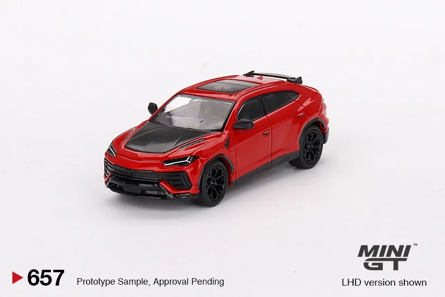 MINIGT 1:64 LAM Urus Performante Rosso Mars Diecast Model Car