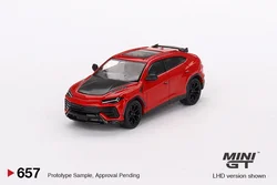 MINIGT 1:64 LAM Urus Performante Rosso Mars Diecast Model Car