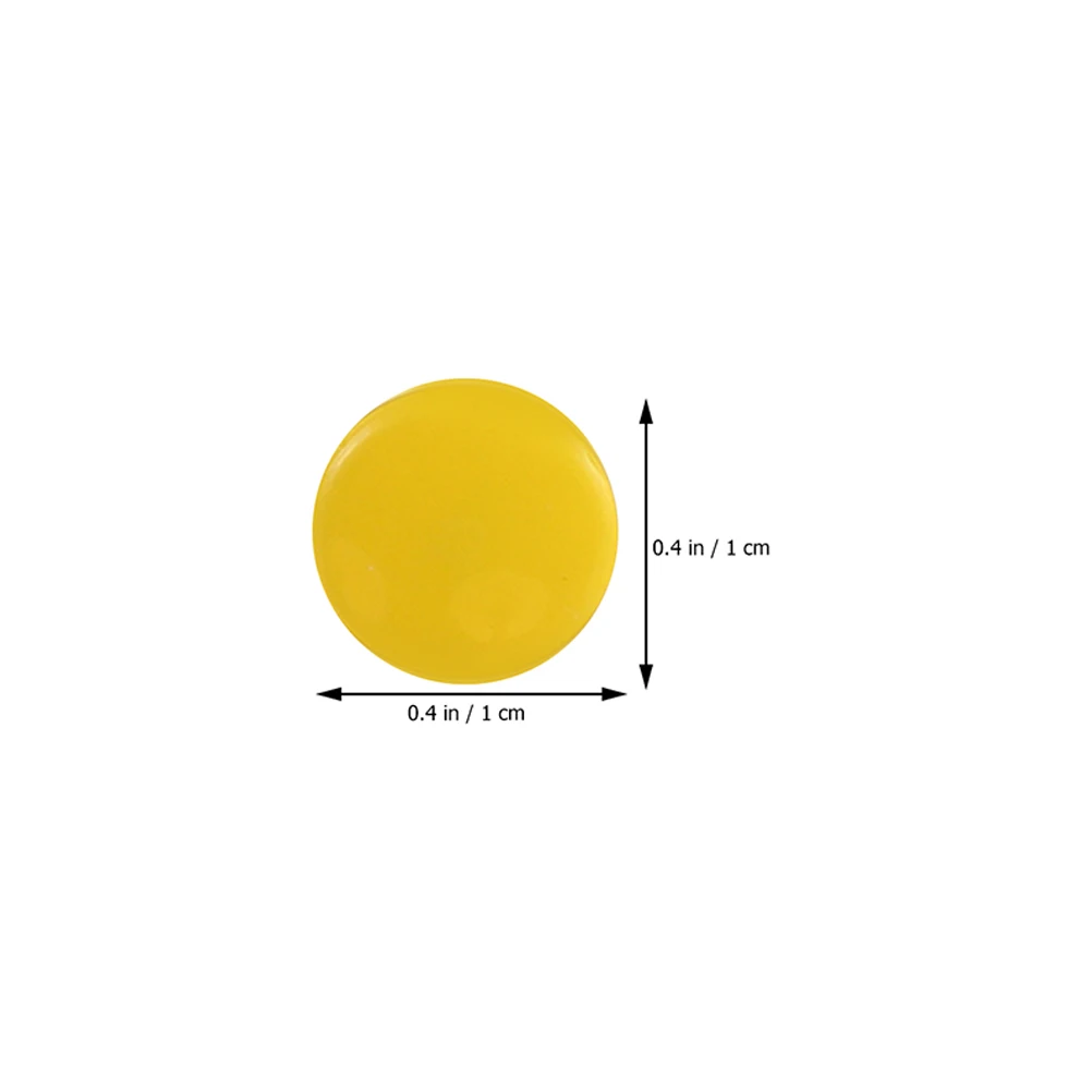 

200pcs Plastic Push Pins Colorful Thumbtacks Mixed For Bulletin Board Decorative Map Tacks Round Head Office