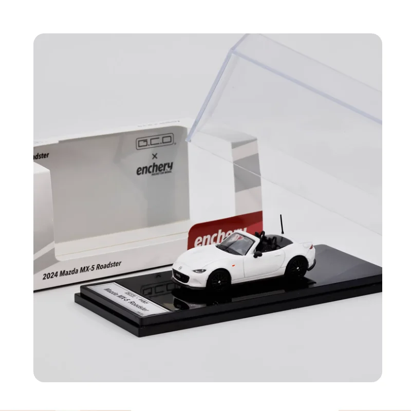 

Масштабная модель автомобиля GCD 1:64 2024 MX-5 Roadster, имитация, из сплава, статическая, коллекционная, игрушка, подарок, сувенир, декор