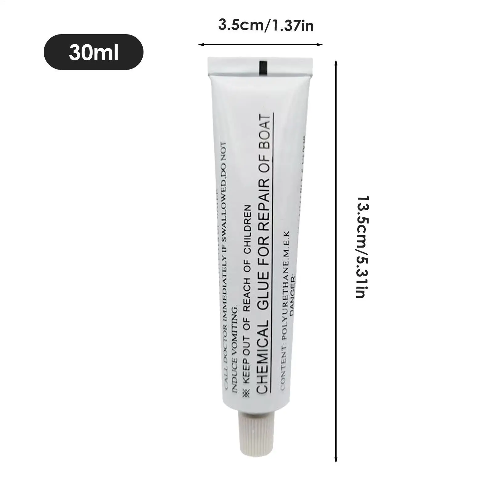 PVC Boat Adhesive 30ml Inflatable Boat Repair Glue Strong Adhesive Repair Tool for Kayak Paddle Boat Inflatable Boat Raft