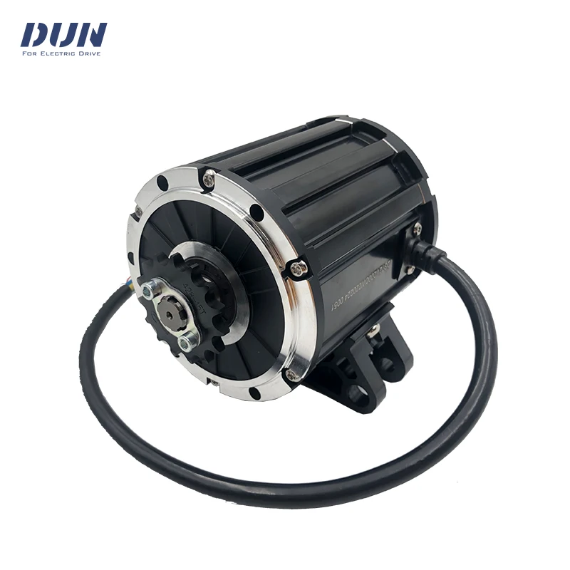 

QS120 2000W 4600RPM 70H with Pully or 428 Sprocket PMSM Mid Drive Motor