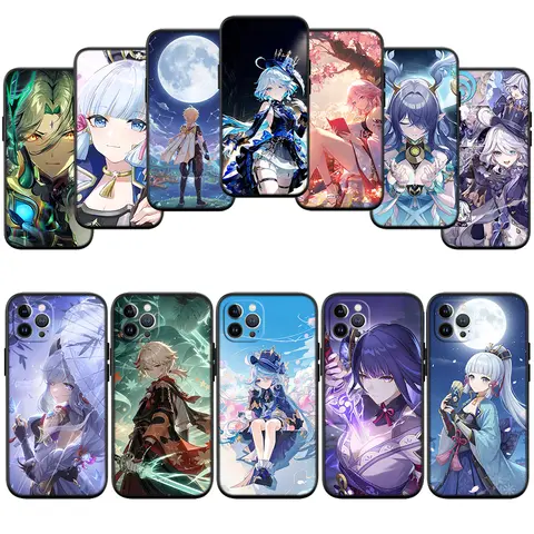 II26 Genshin Impact New High-End Shell Phone Case for iPhone SE X XS XR 16E 17 11 Pro Max 8 7 6 6s Plus Air