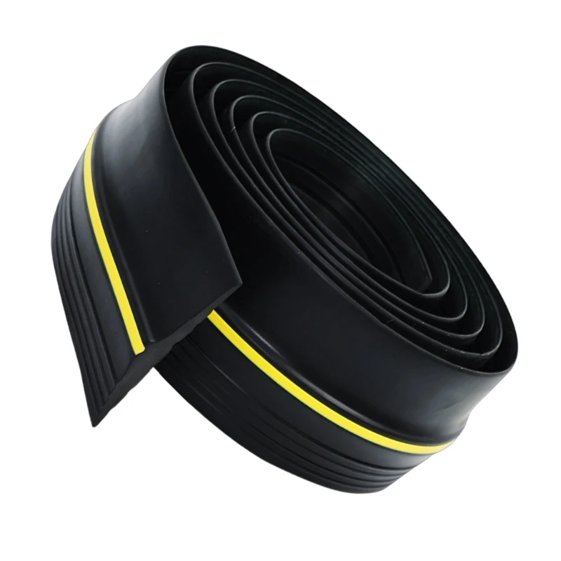 Garage Door Bottom Rubber Seal Weatherproof & Dustproof Rubber Garage Door Threshold Seal Long Service Door Sealing B03D