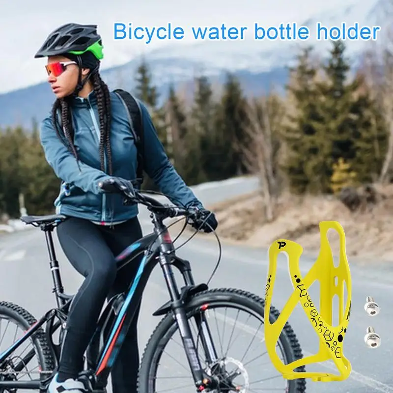 Radfahren Wasser Flasche Halter Getränke Halter Rack Wasser Flasche Käfig Leichte Wasserkocher Rack Ersatzteile Motorrad Tasse Halterung