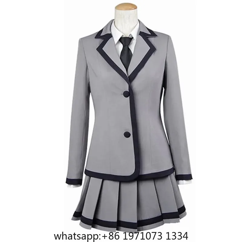Unisex Anime Cos Assassination Classroom Kayano Kaede Cosplay Costumes Outfit Halloween Christmas Uniform Suits