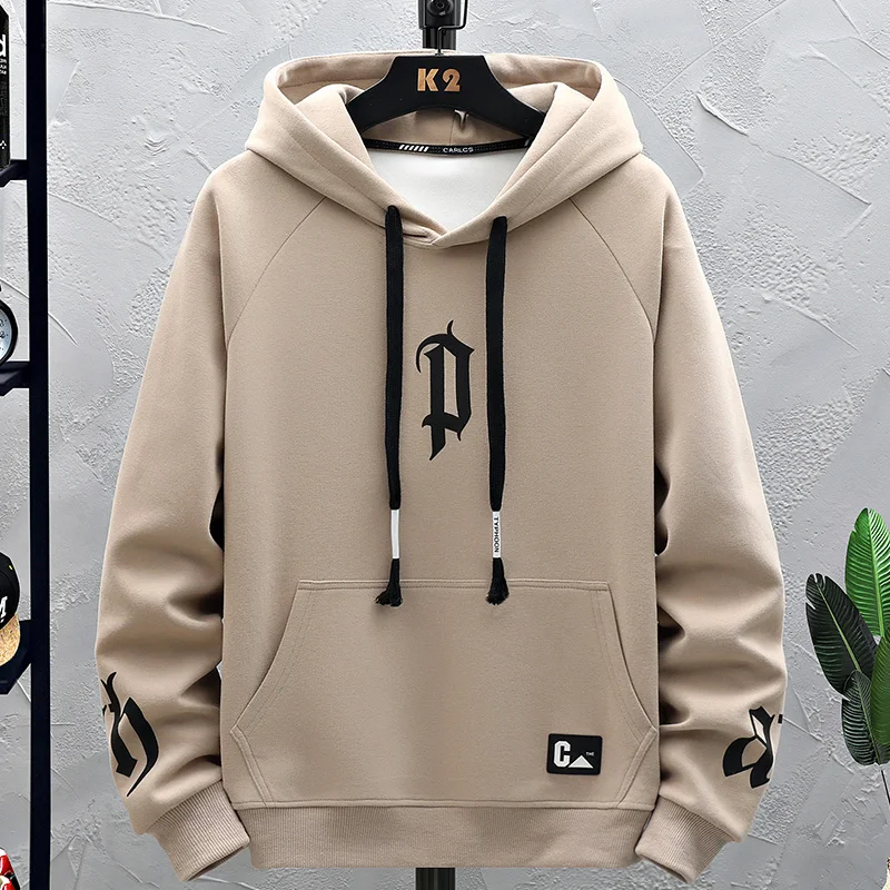 Spring Men Hoodies Printed Mens Hoody Creativity Crewneck Clothing Fashion Oversize Sweatshirt Fashio Crewneck Hoodie Male