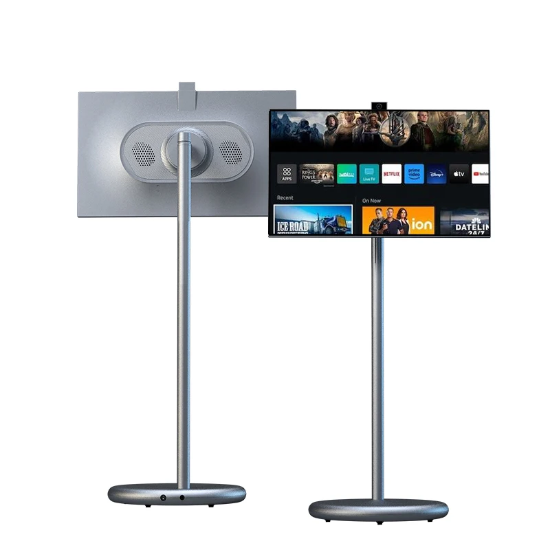 

Высокое качество Full HD ЖК-дисплей Android 15 ЖК-монитор 6 + 128 ГБ 27-дюймовый портативный телевизор с батареей Серые умные телевизоры