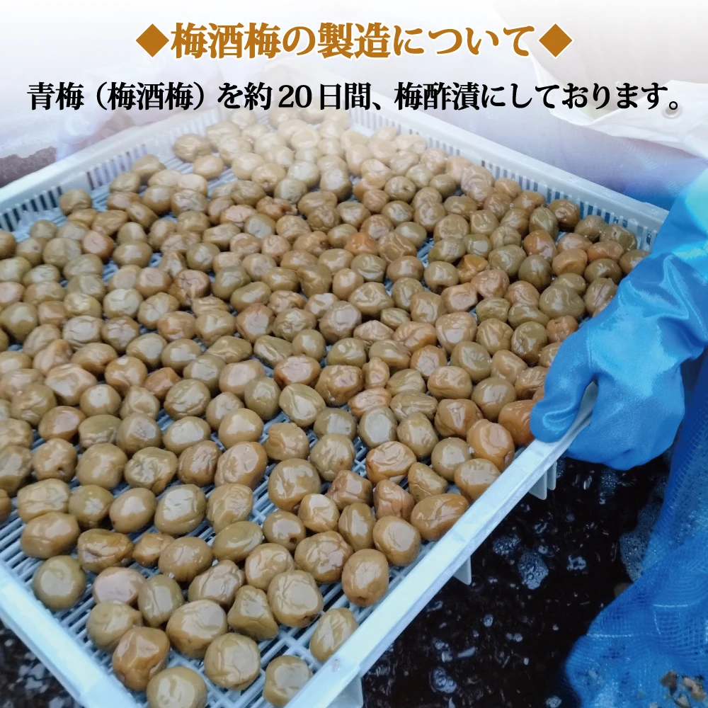 熟成梅酒梅干し 紀州南高梅 つぶれ梅 はちみつ梅 400g - usage example