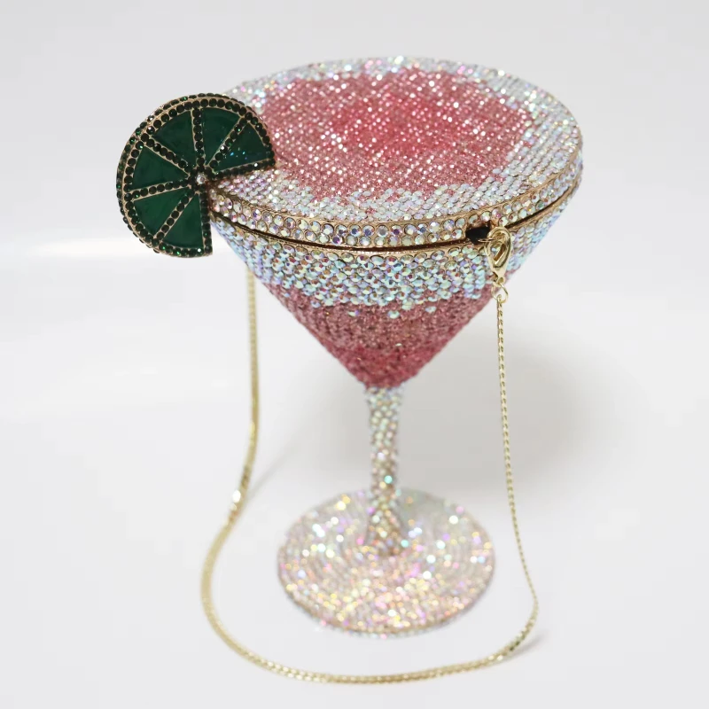 

Hot Products Women's Crystal Glass Styling Party Ladies Evening Bag Diamond Designer Girl Wallet