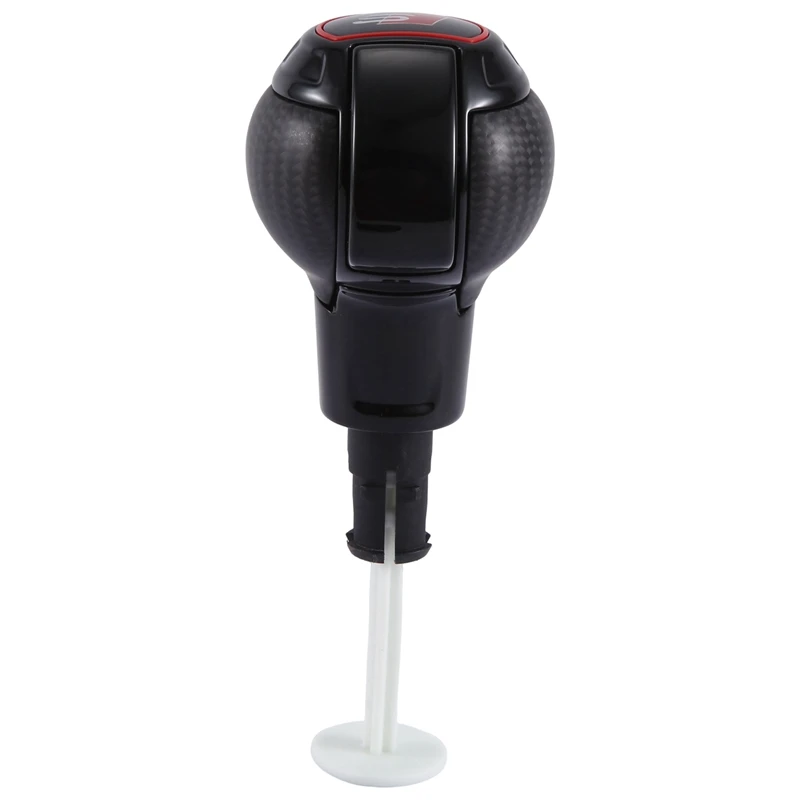 1 Piece Carbon Fiber Gear Shift Knob Electronic Shift Handle For  A6 C7 VW Golf MK6 MK7 R GTI Slien