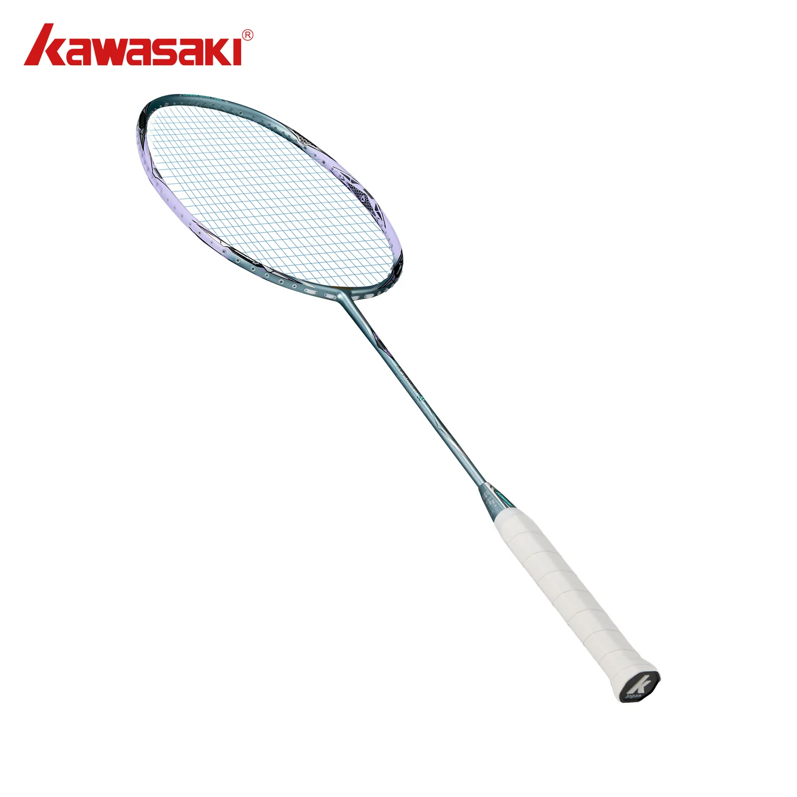 Raqueta de bádminton Kawasaki profesional 5U raquetas de bádminton ultraligeras de fibra de carbono Dragon 66 con funda, agarre de bádminton