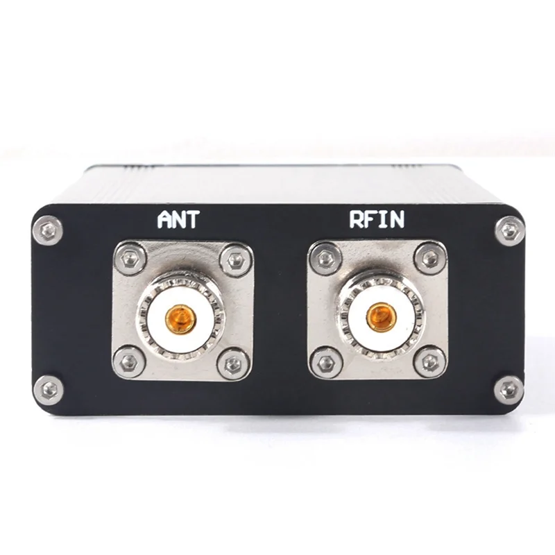 ATU-100 Pro + 1.8-55Mhz موالف هوائي أوتوماتيكي متعدد الوظائف مريح 0.96 بوصة قابل لإعادة الشحن أسود ABS + حافظة